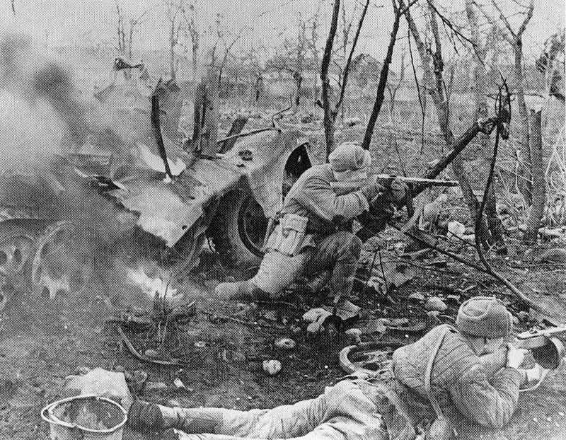 Russian Infantry Fighting in the Ukraine