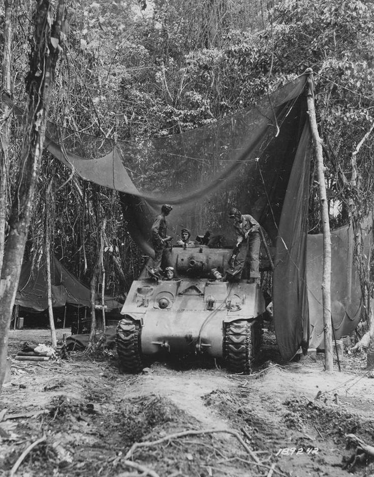 Sherman Tank of the 37th Infantry Division