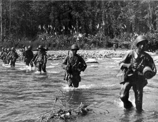 93rd Division Troops in Bougainville