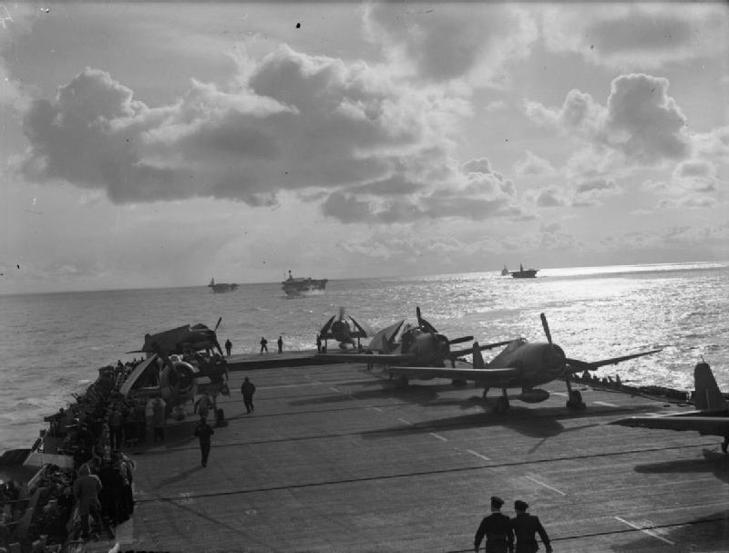 6F Hellcats on HMS <i>Emperor</i>