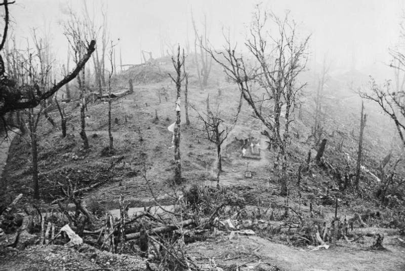 Garrison Hill at Kohima, India