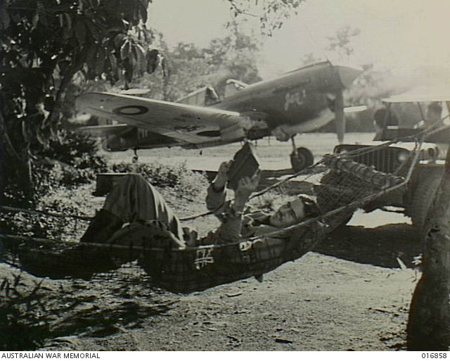 Australian Pilot Relaxing