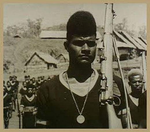 Corporal Awai of the Royal Papuan Constabulary