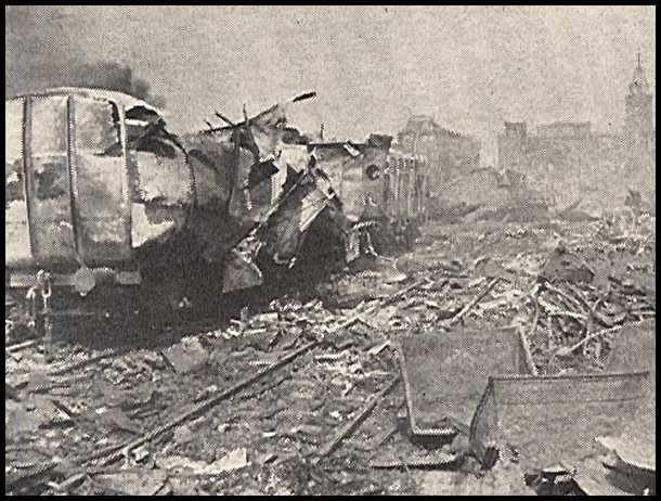 Aftermath of the Bombay Explosion