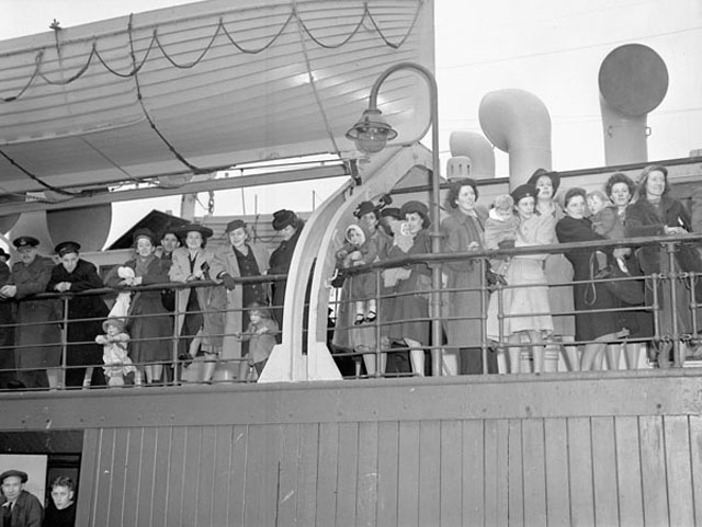 War brides and their children