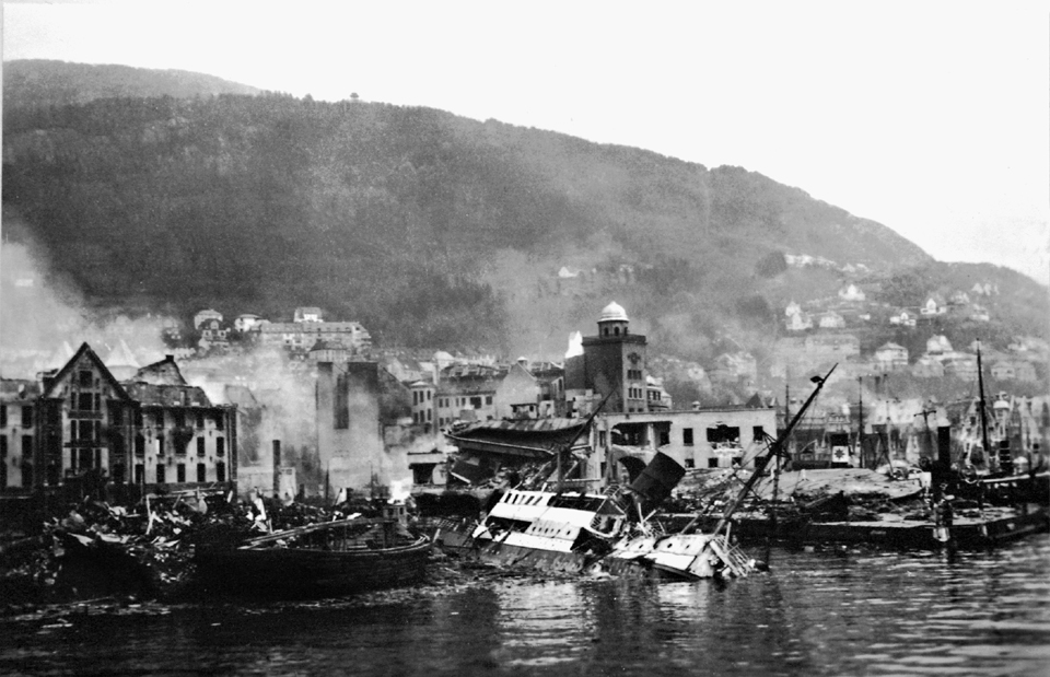 A German Boat Explodes