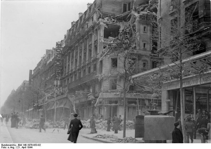 Paris after bombing