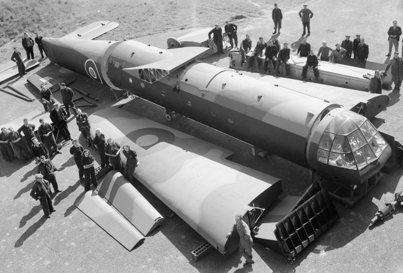 Horsa Glider Before Assembly