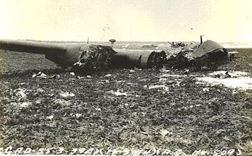 B-24 Liberator 'The Knuckle Head' Crash