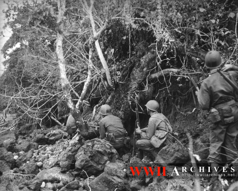 Men of the 162nd Infantry Regiment