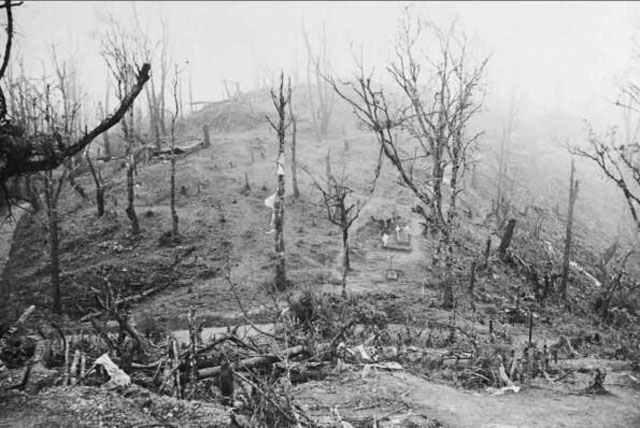 Frontal Assault on Japanese Bunkers