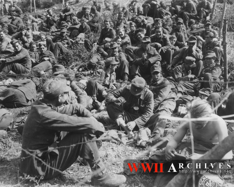 Group of German Prisoners