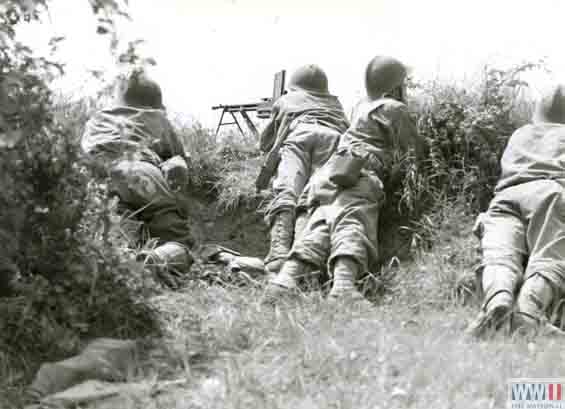 French Algerian troops in Castelnuovo