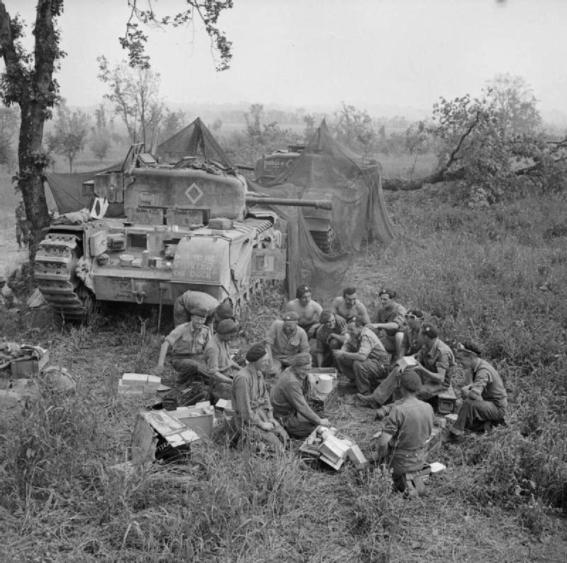 Churchill Tank Crews of HQ Troop