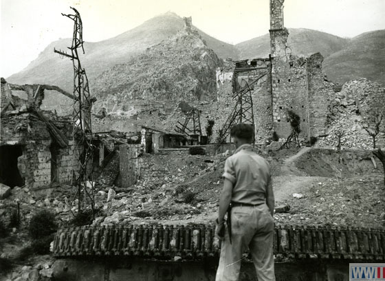 Destroyed Monastery in Cassino