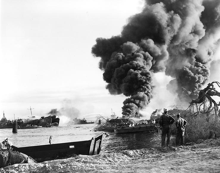 LSTs Still Ablaze in West Loch