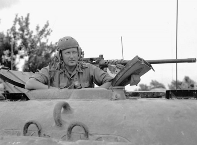 Maj-Gen B. M. Hoffmeister, CO 5th Canadian Armored Division