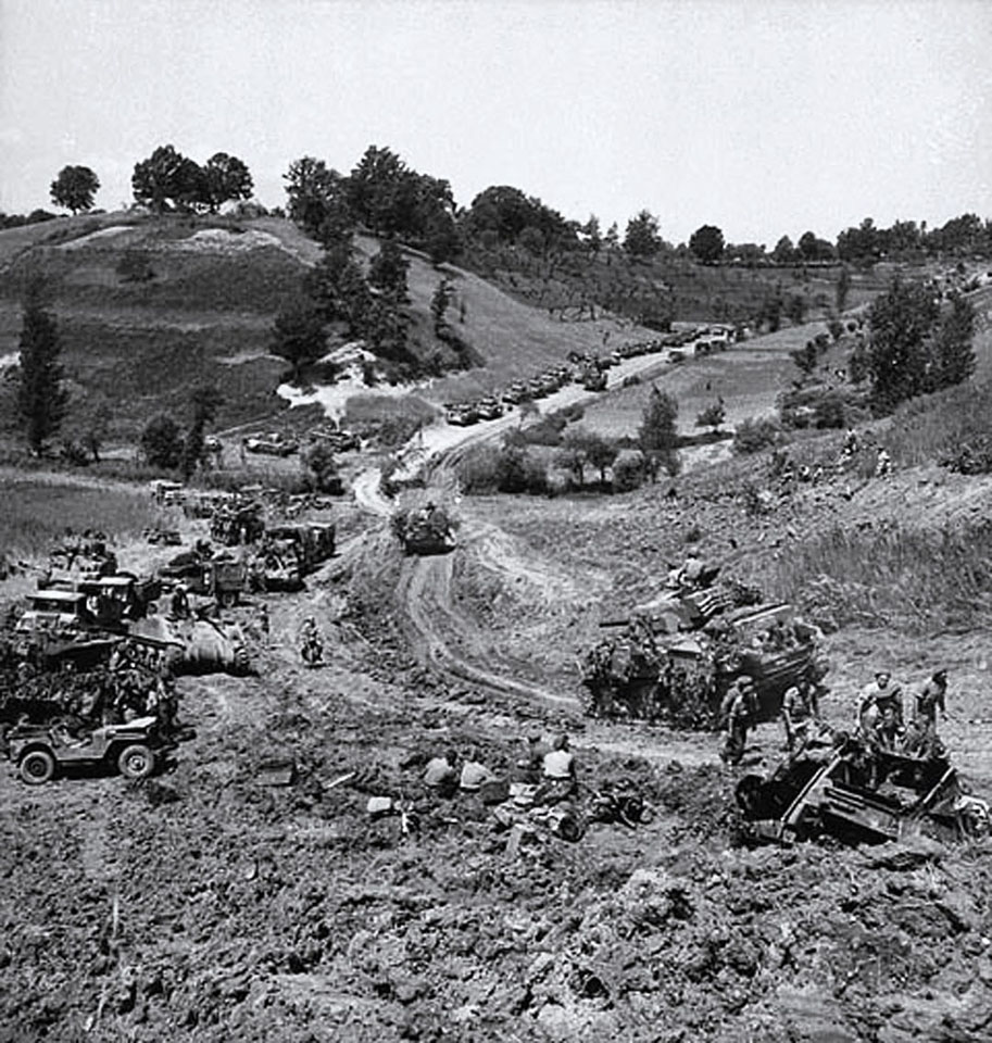 Canadians Advance from Gustav Line