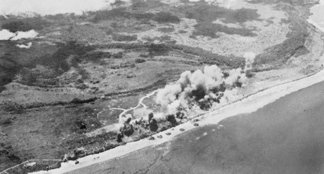 Mokmer Drome on Biak under Allied Air Attack