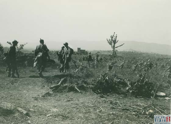 US Troops Moving toward Velletri