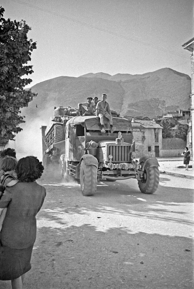 New Zealand tank transporter