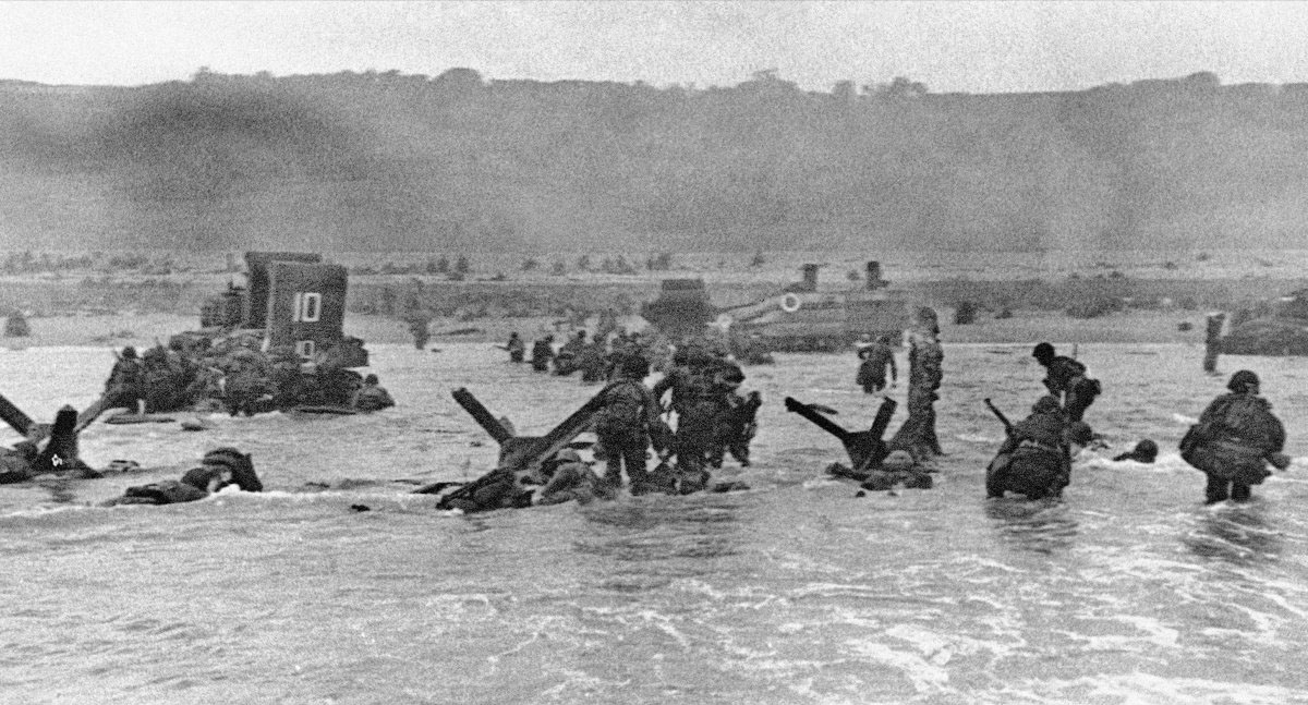 Landing on the Beaches of Normandy