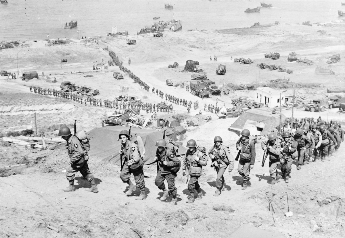 Omaha Beach, June 7, 1944