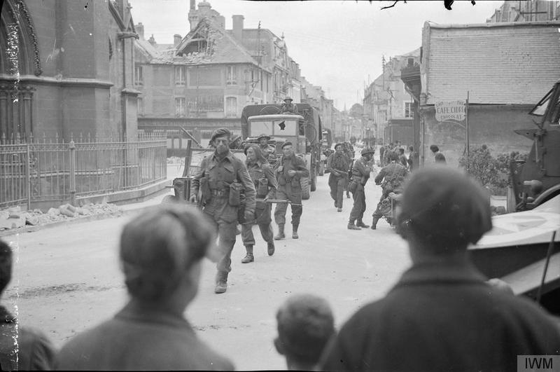 Commandos Entering Douvres-la-Delivrande