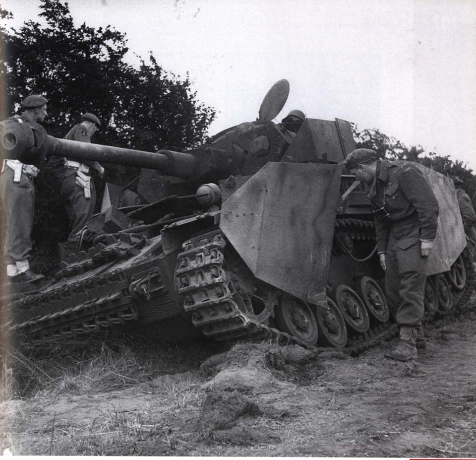 Knocked out <i>Panzer, Lehr</i> Division