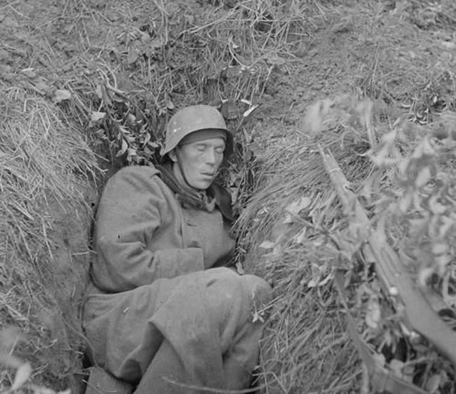 Sleeping in a Foxhole