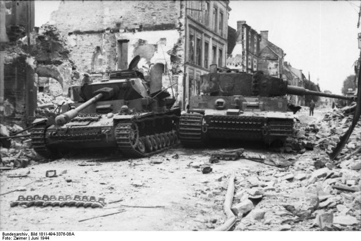 Two <i>Panzer VI (Tiger I)</i> Disabled