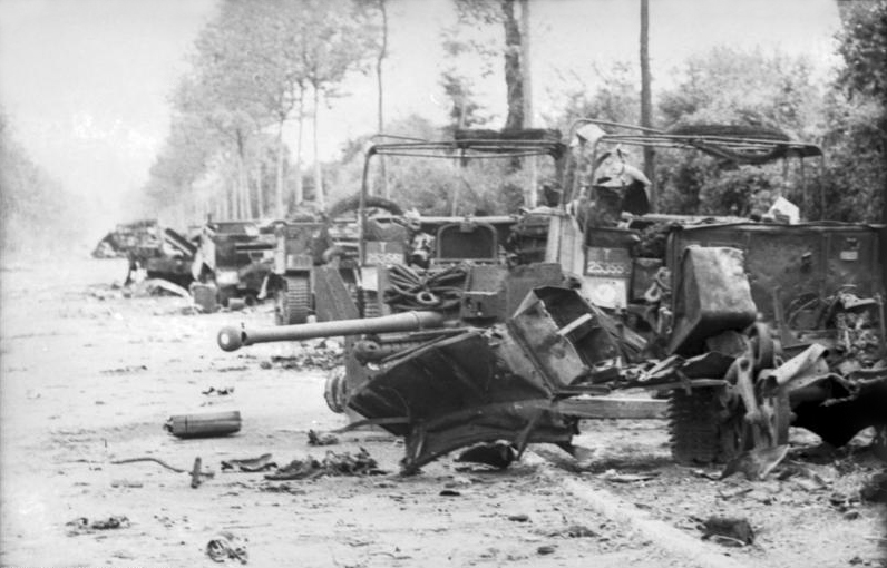 Aftermath of Battle of Villers-Bocage