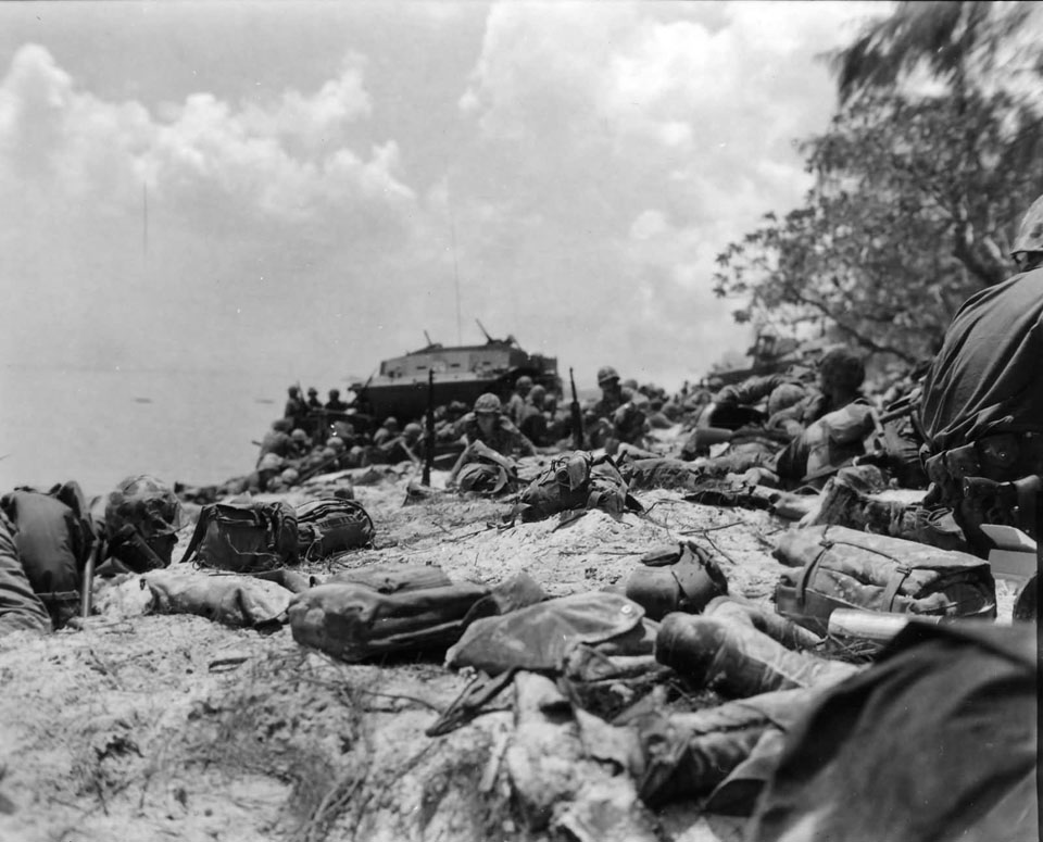 First Hours on Saipan Beaches