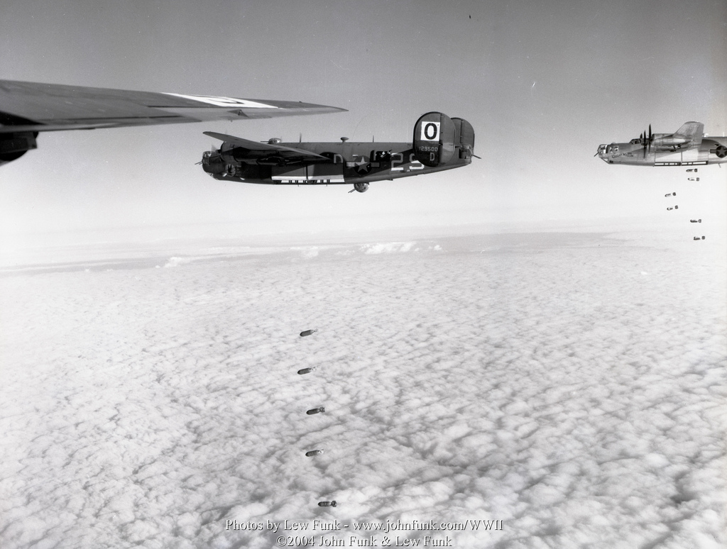 B-24s On Mission