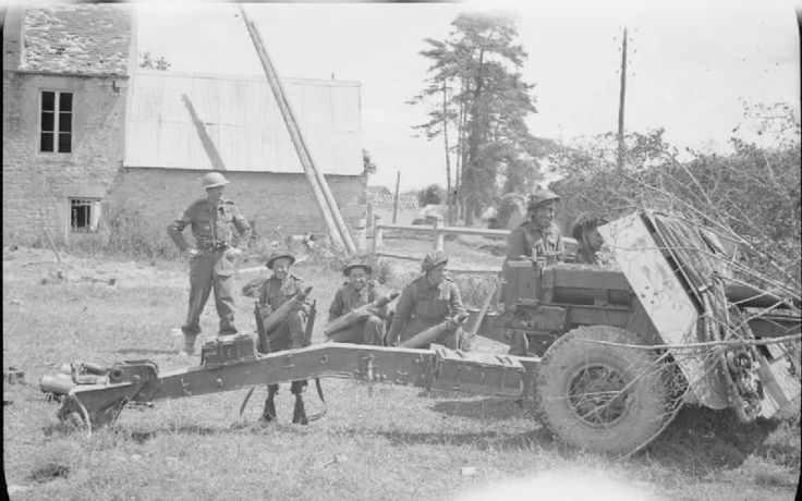 A 17pdr Anti-tank Gun in Position