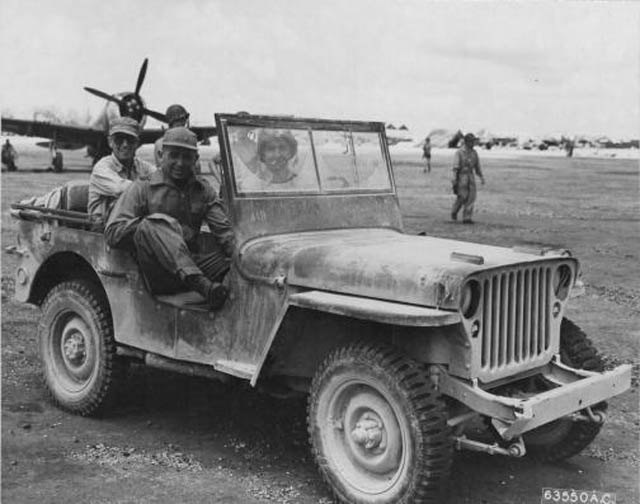 Touring Asliton Field, Saipan