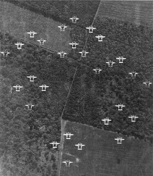 P-38 Lightnings from the 20th Fighter Group