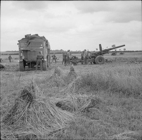 Artillery Tractor and 5.5in Gun