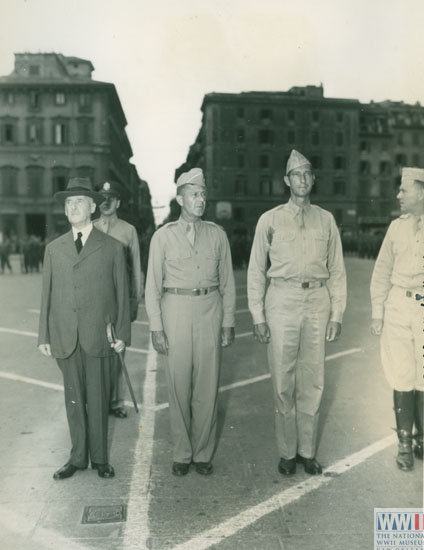 Flag raising ceremony in Rome