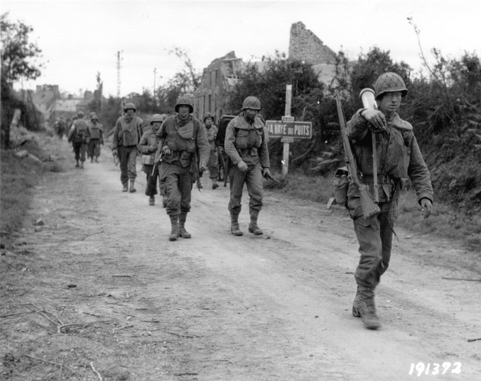 Combat Weary American Soldiers