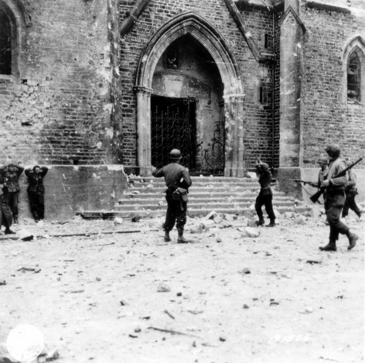 A German Soldier Surrenders