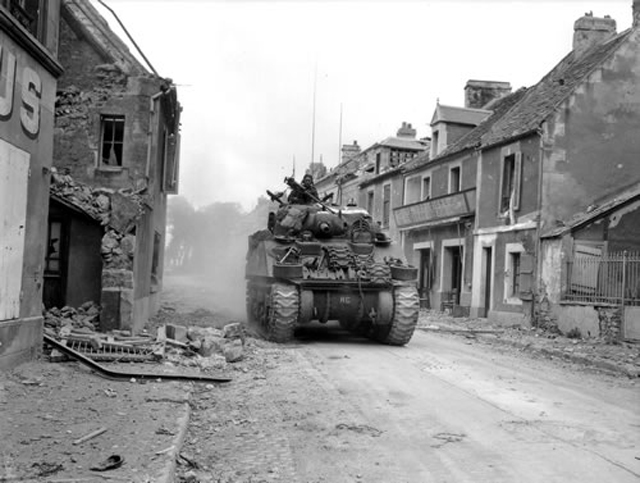 Sherman Tanks of the Sherbrooke Fusiliers