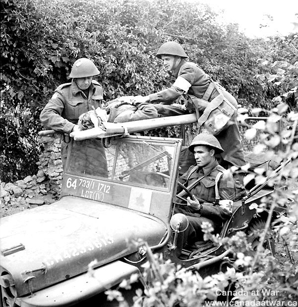 Canadian troops of the 3rd Infantry Division