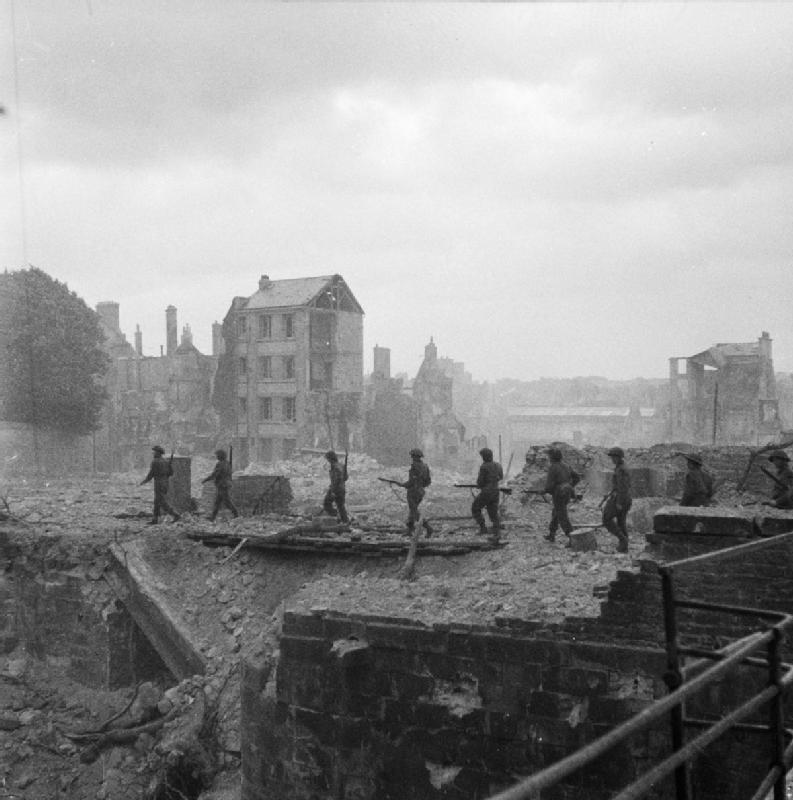 Moving through the Ruins of Caen