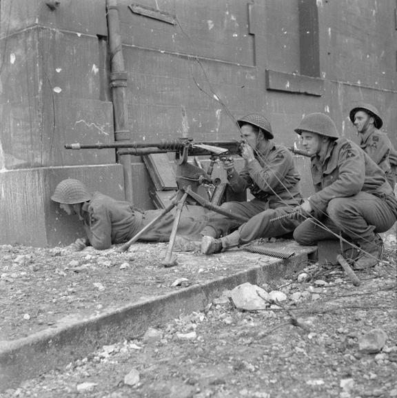 Troops of 1 Kings Own Scottish Borderers