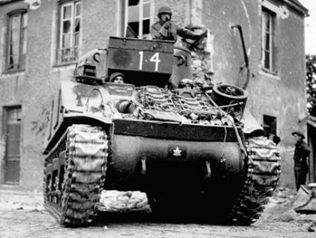 Sherman Vc Firefly Tank in Caen