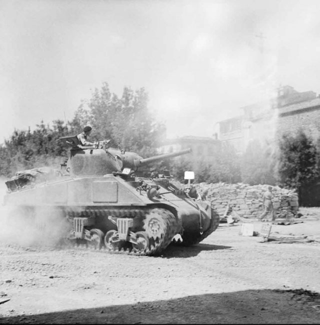 Sherman Tank of 26th Armored Brigade