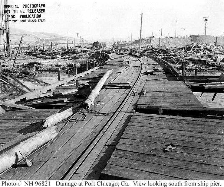 Damage at Port Chicago