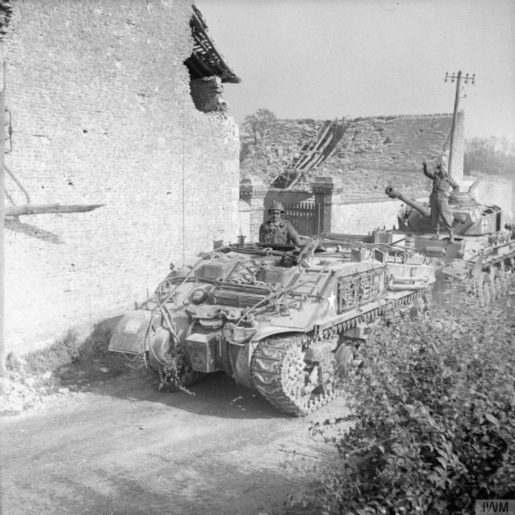 Towing a German <i>PzKpfw IV</i> Tank