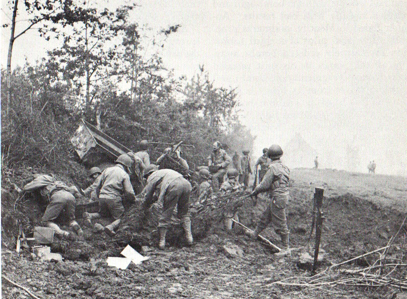 men of the 119th Infantry Regiment